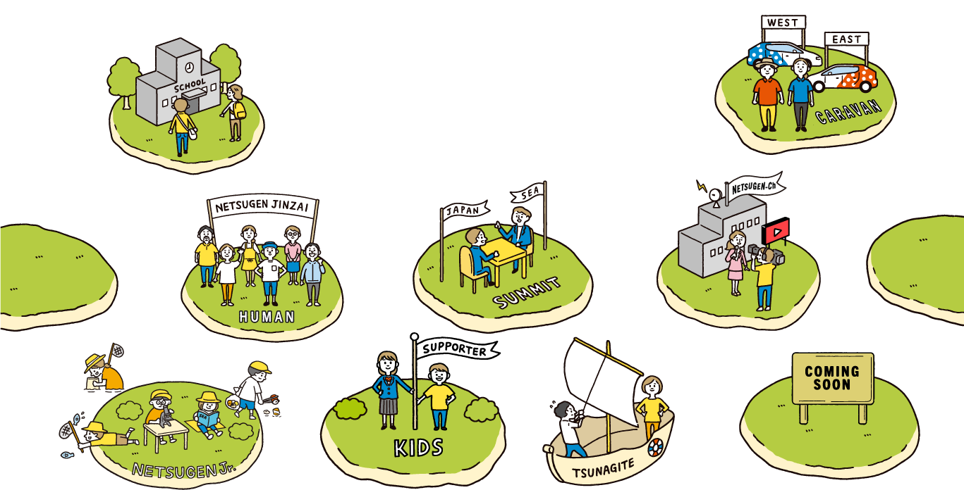 熱源アイランド - 熱源から生まれた熱いプロジェクト！